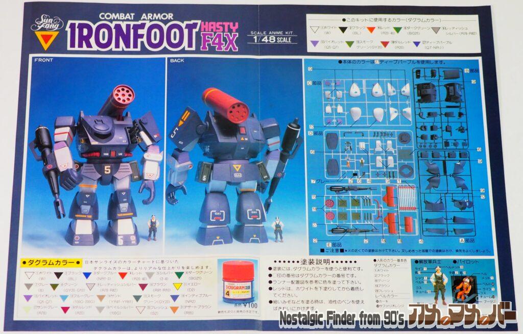 タカラ 1/48 アイアンフット カラーガイド03