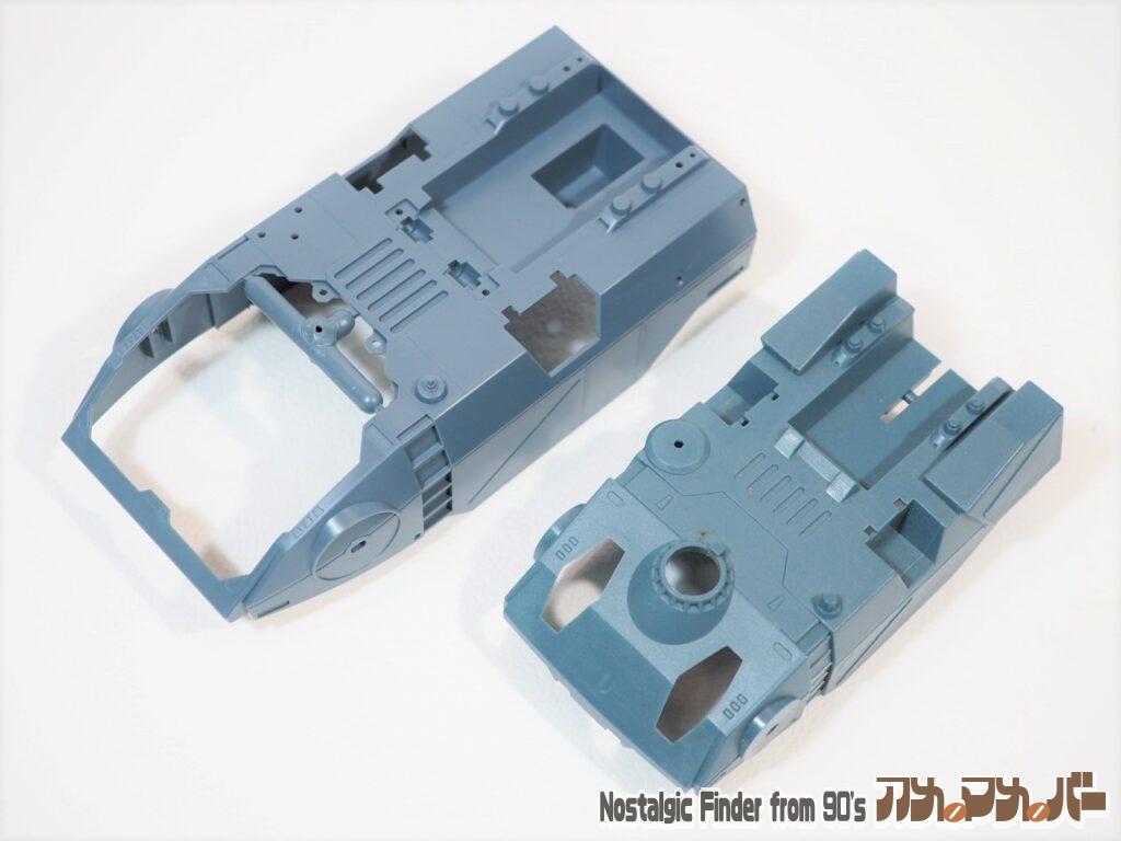 ハセガワ 1/35 ガレオン  ボディ比較01