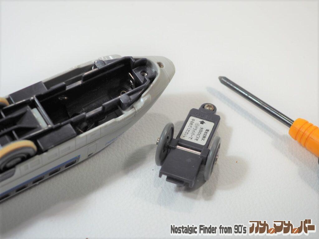 500系 新幹線 ライト付き 電池交換02