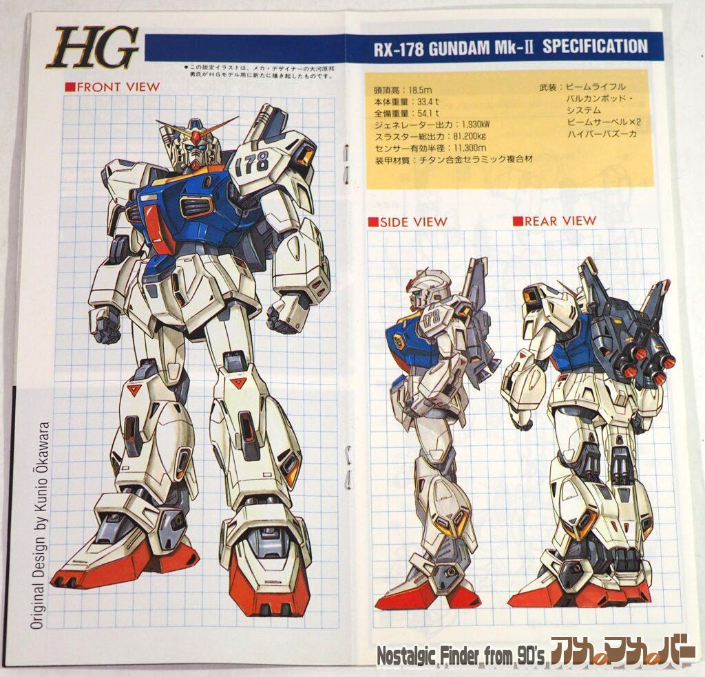 旧HG ガンダムMk-2 説明書03