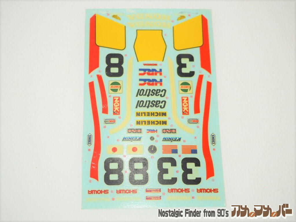 1/12 ホンダ NS500 デカール