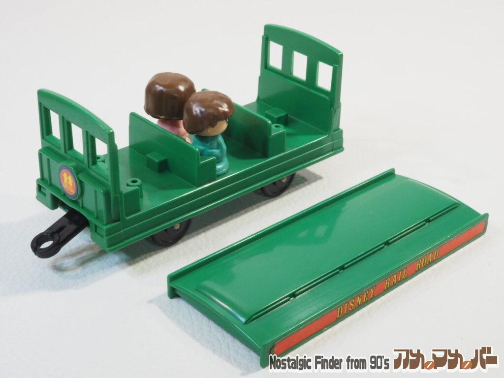 ミッキーポッポ 初期 後続車(客車)フィギュア乗降中01