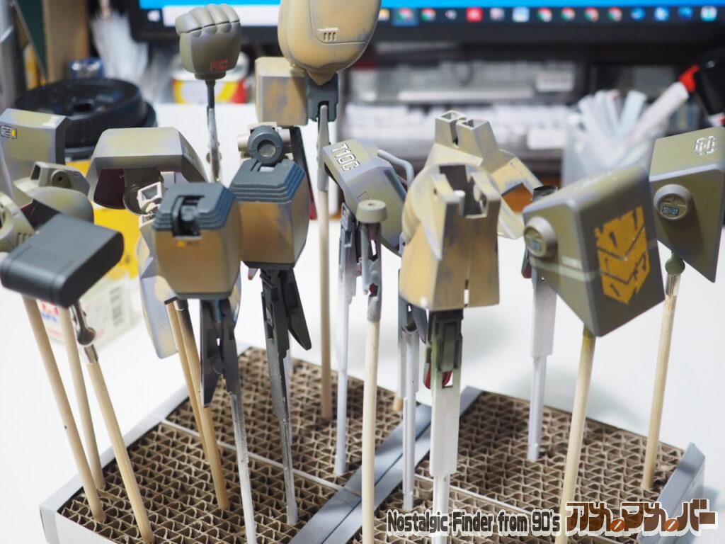 1/48 ブロックヘッド 塗装編05