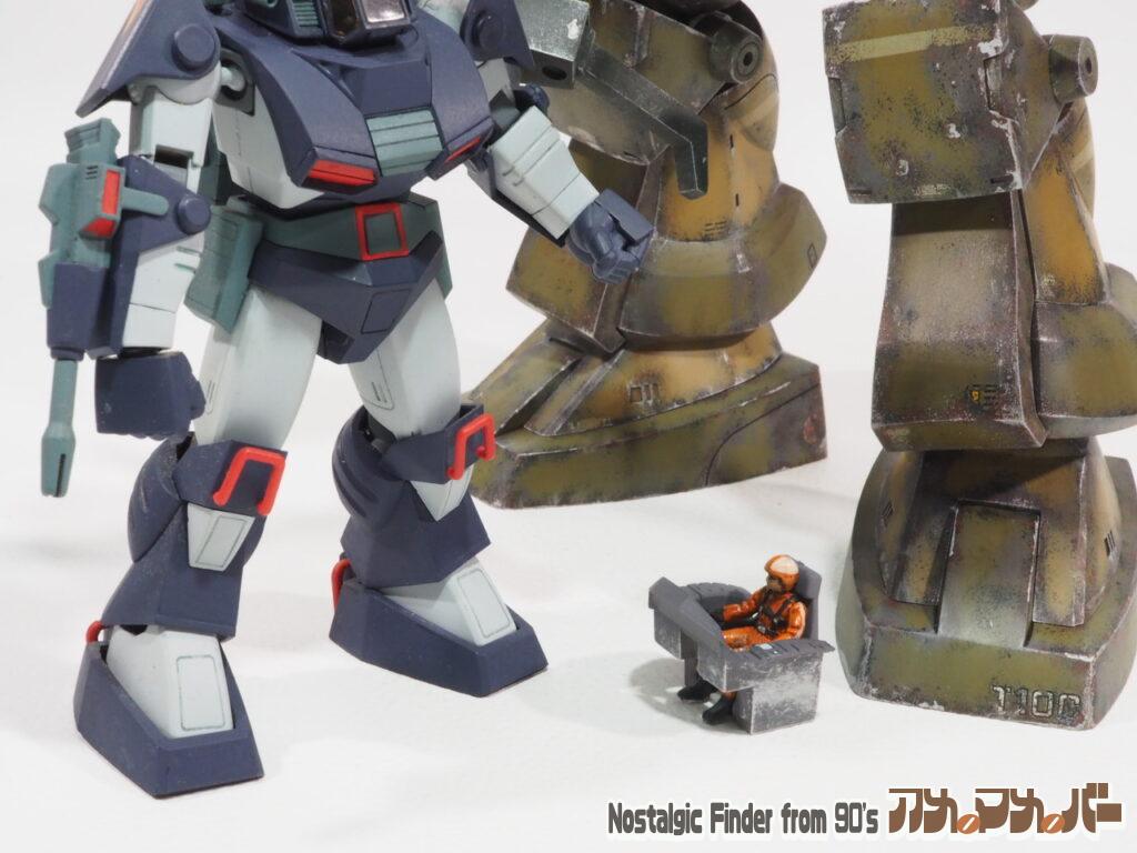 1/48 ブロックヘッド フィギュア塗装04