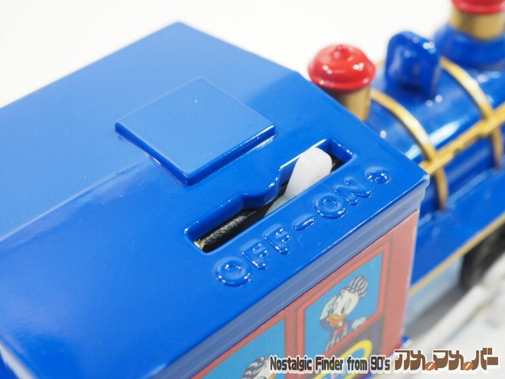 プラレール ミシシッピ号 スイッチ部