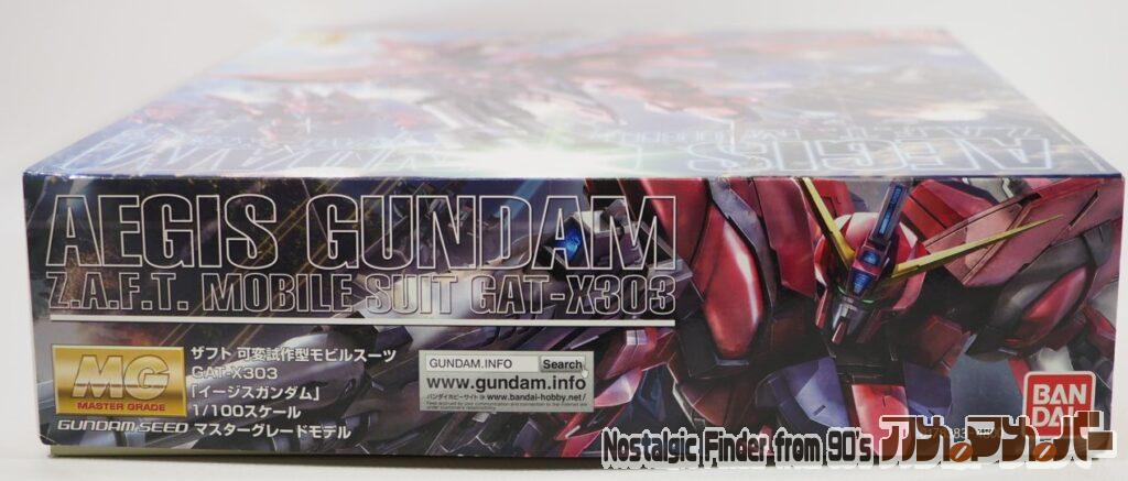MG 1/100 イージスガンダム 箱 正面