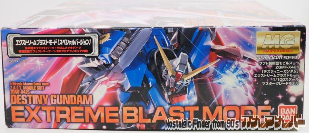 MG 1/100 デスティニーガンダム 箱 正面