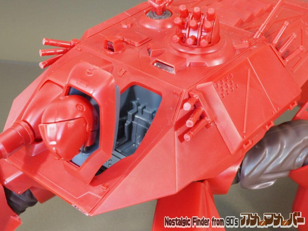 1/60 HAL-X10 パチ組レビュー 頭部ハッチオープン