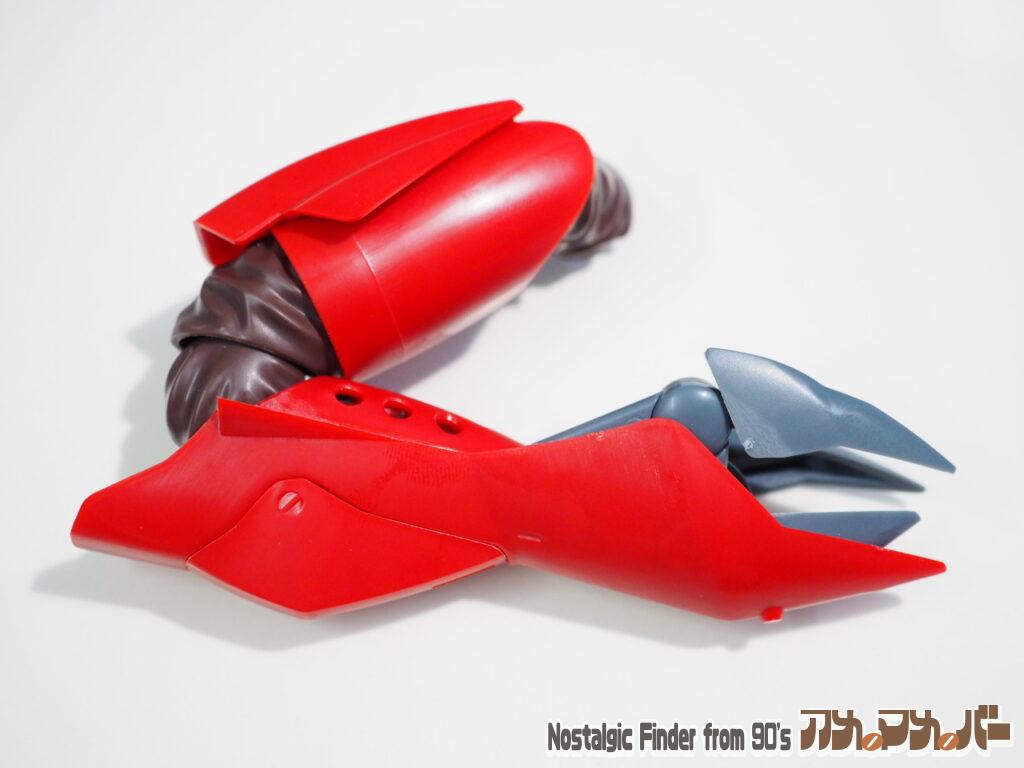 1/60 HAL-X10 パチ組レビュー 前脚 縮めた状態