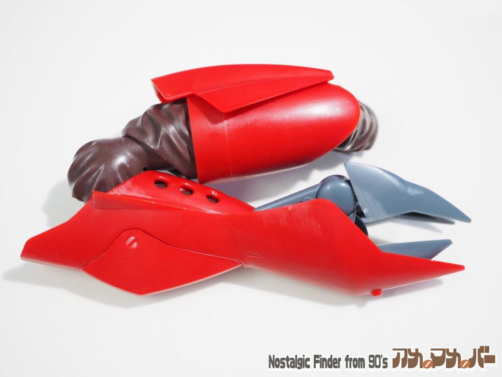 1/60 HAL-X10 パチ組レビュー 前脚 伸ばした状態