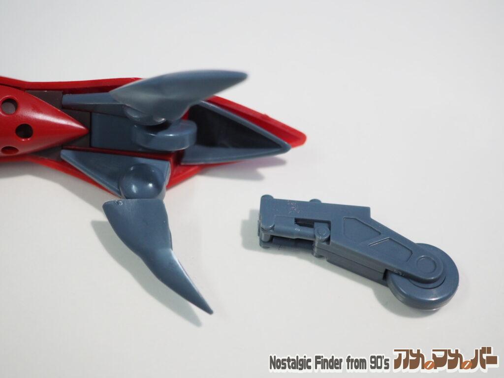 1/60 HAL-X10 パチ組レビュー 車輪格納状態