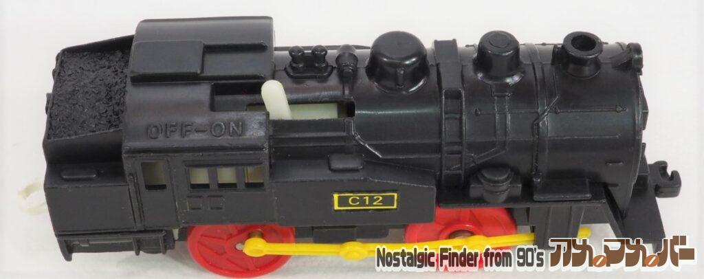 C12 蒸気機関車 旧型赤車輪 上部