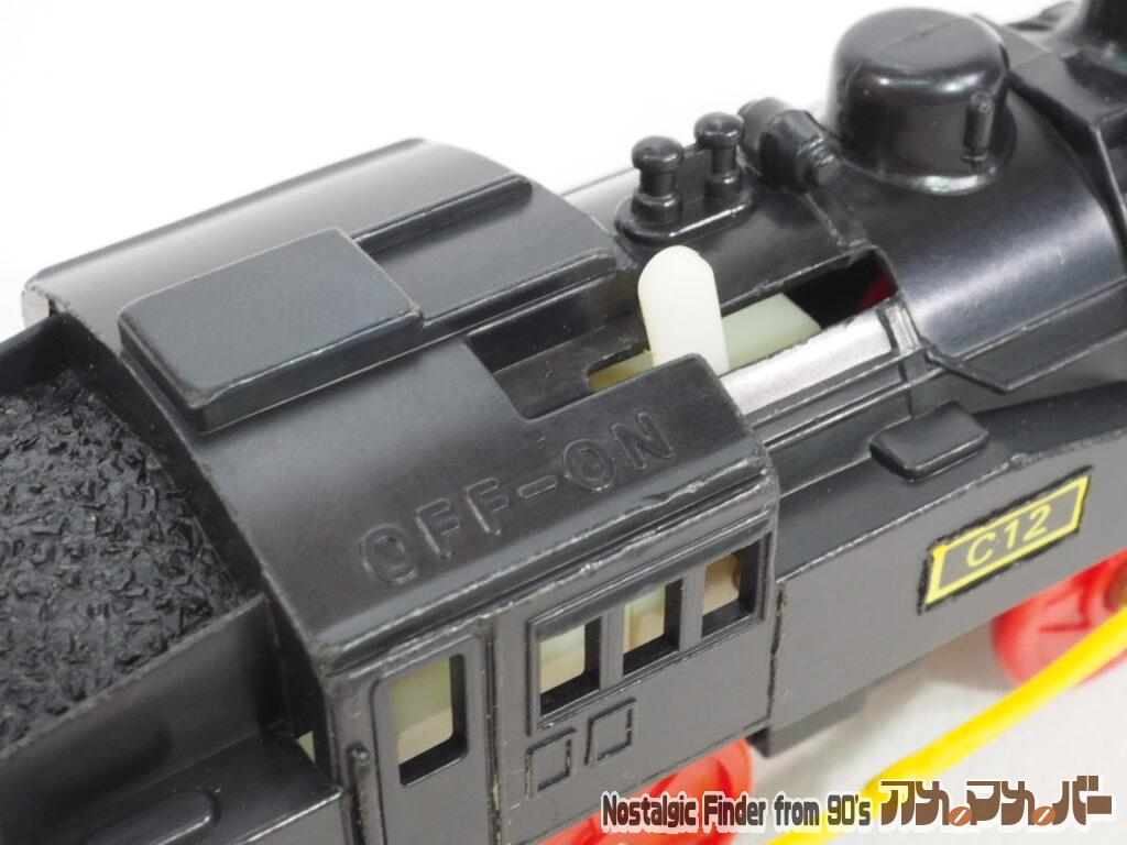C12 蒸気機関車 旧型赤車輪 スイッチ部
