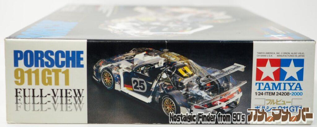 1/24 ポルシェ 911GT1 フルビュー 箱 正面