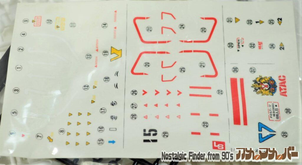 1/12 ジャンヌ少尉 デカール