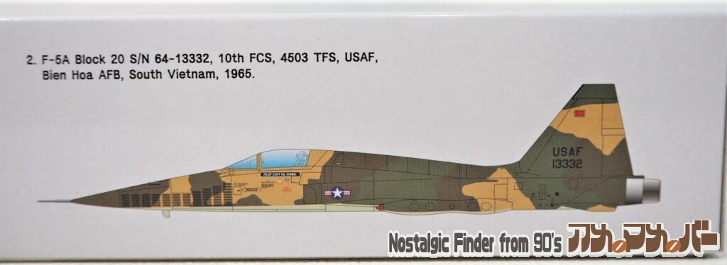 1/48 F-5A スコシ タイガー 箱 側面04