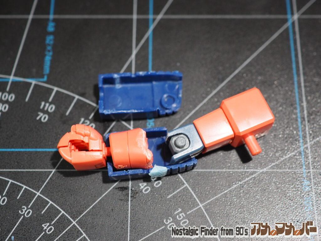 1/72 ソルティック コーチマspl 腕 移植03