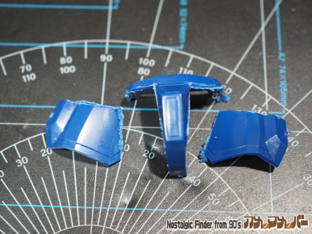 1/72 ソルティック コーチマspl 腰部加工01