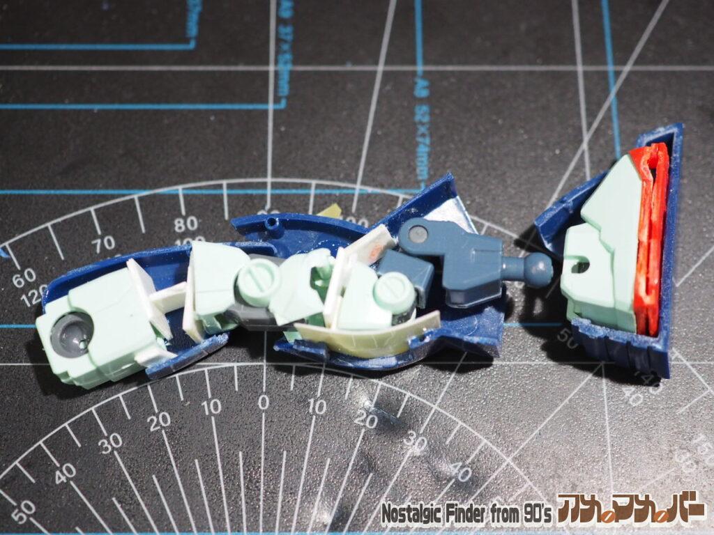 1/72 ソルティック コーチマspl 脚部 移植01