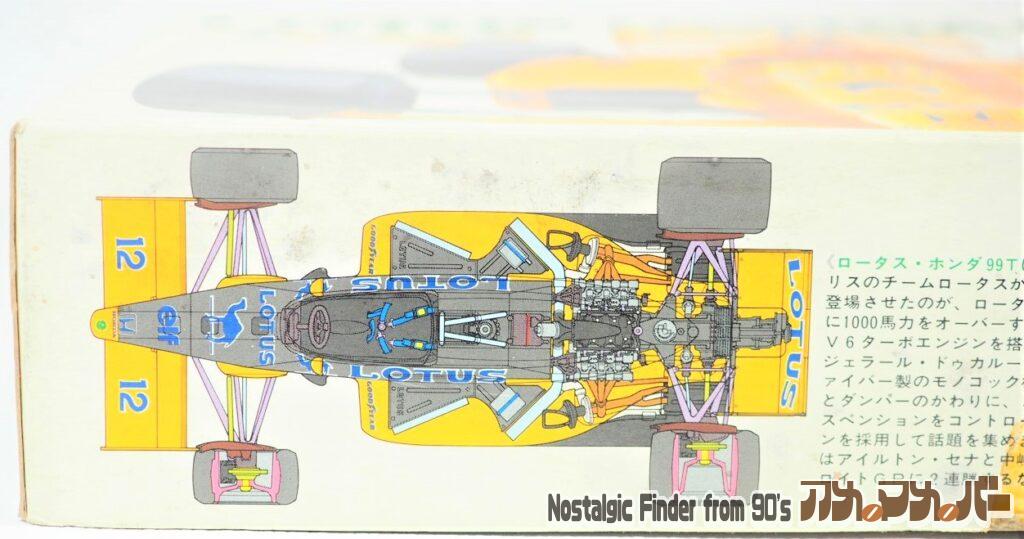 1/20 ロータス・ホンダ99T 箱 側面01