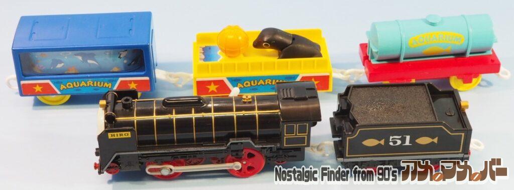 ヒロと水族館貨車セット 上部