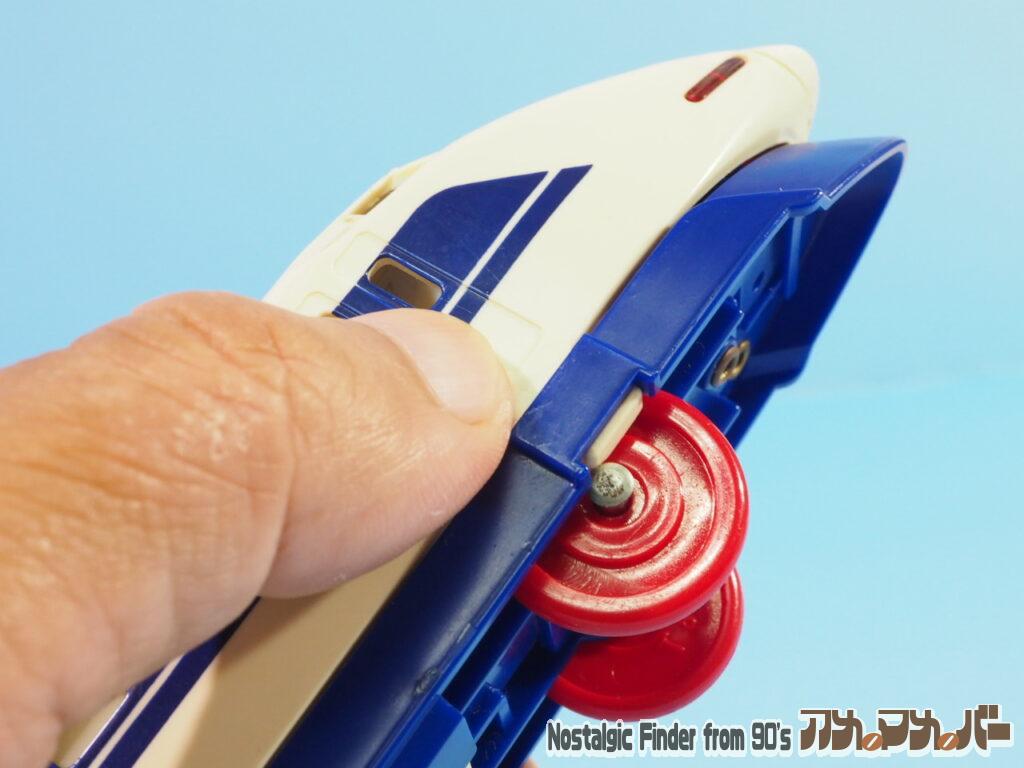 100系 新幹線 赤車輪 電池交換01