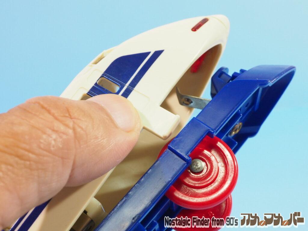 100系 新幹線 赤車輪 電池交換02