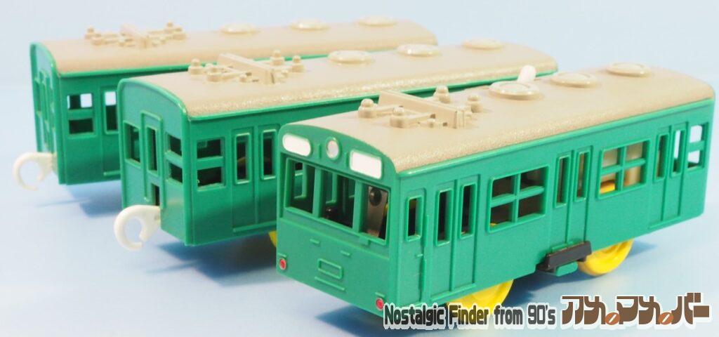 103系 常磐線 エメラルドグリーン 全体