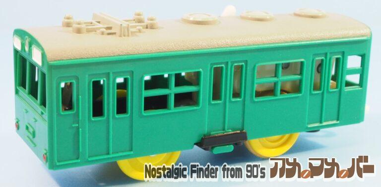プラレール 電動プラ電車 103系 常磐線 通勤電車 エメラルドグリーン（単2電池動力）