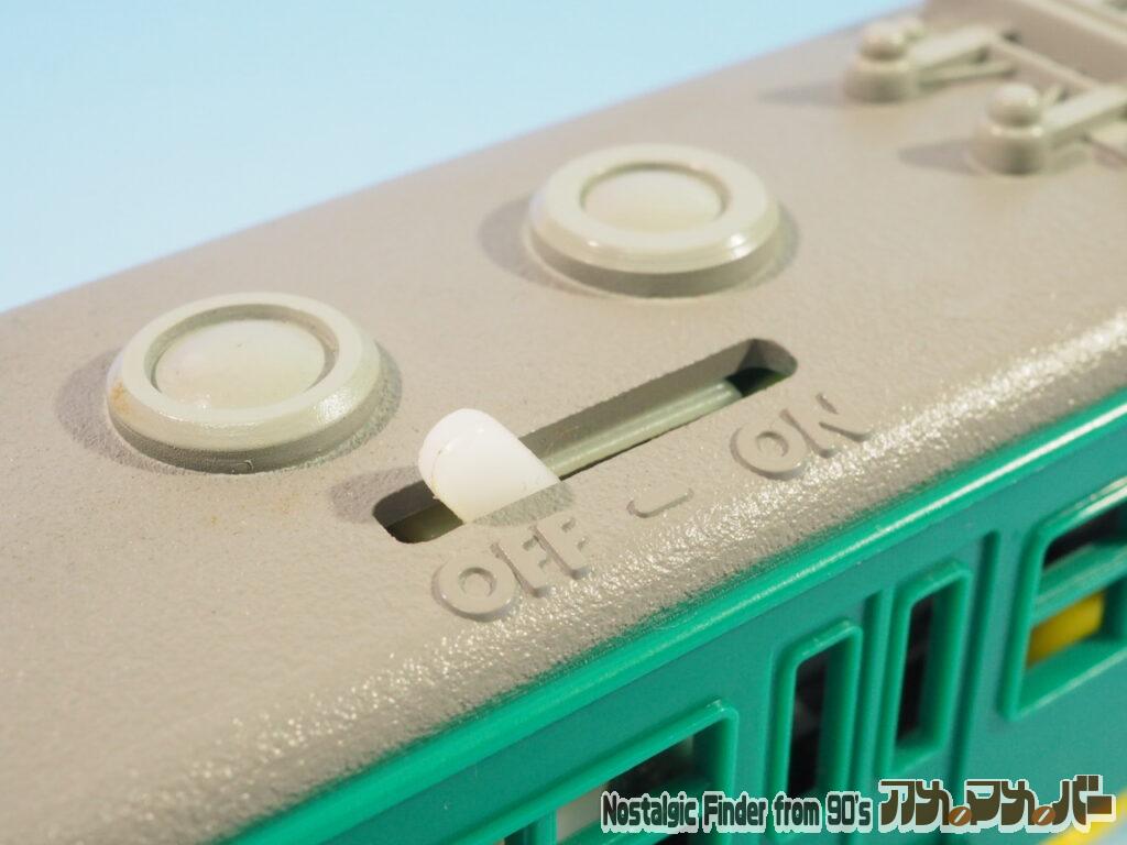 103系 常磐線 エメラルドグリーン スイッチ部