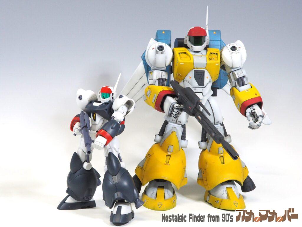 HG バイファム スリング・パニアー装備型 比較画像01