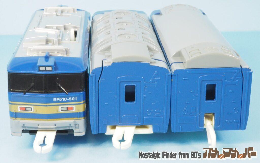 プラレール EF510 北斗星 後面