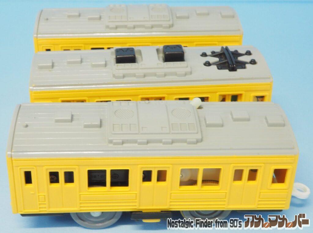 プラレール 201系 通勤電車 カナリア 上部