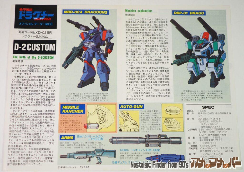 1/144 ドラグナー2型カスタム 説明書03