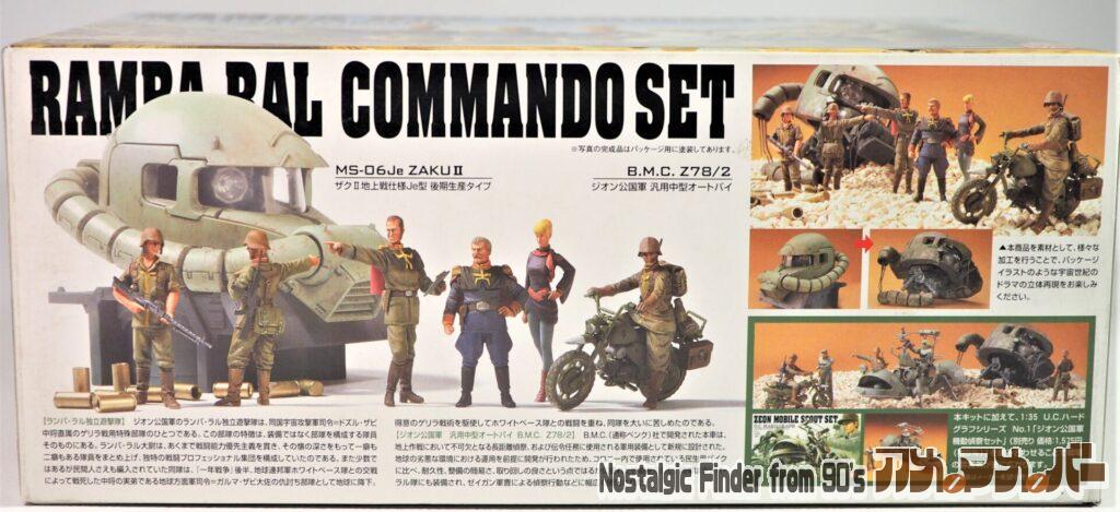 1/35 ランバ・ラル独立遊撃隊セット 箱 側面01
