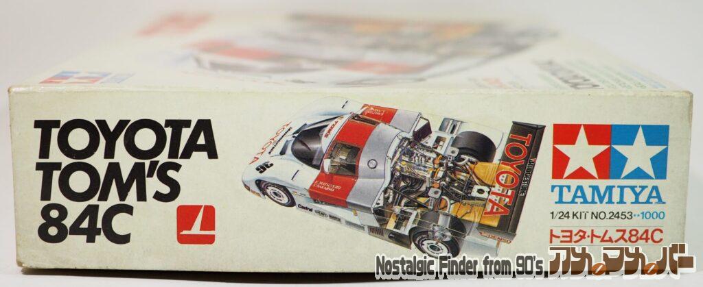 1/24 トヨタ・トムス 84C 箱 正面