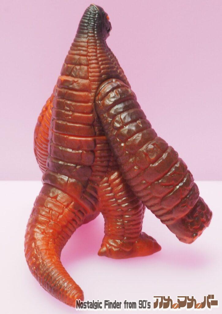 ミニソフビ 2008 EXレッドキング 斜め後ろ02