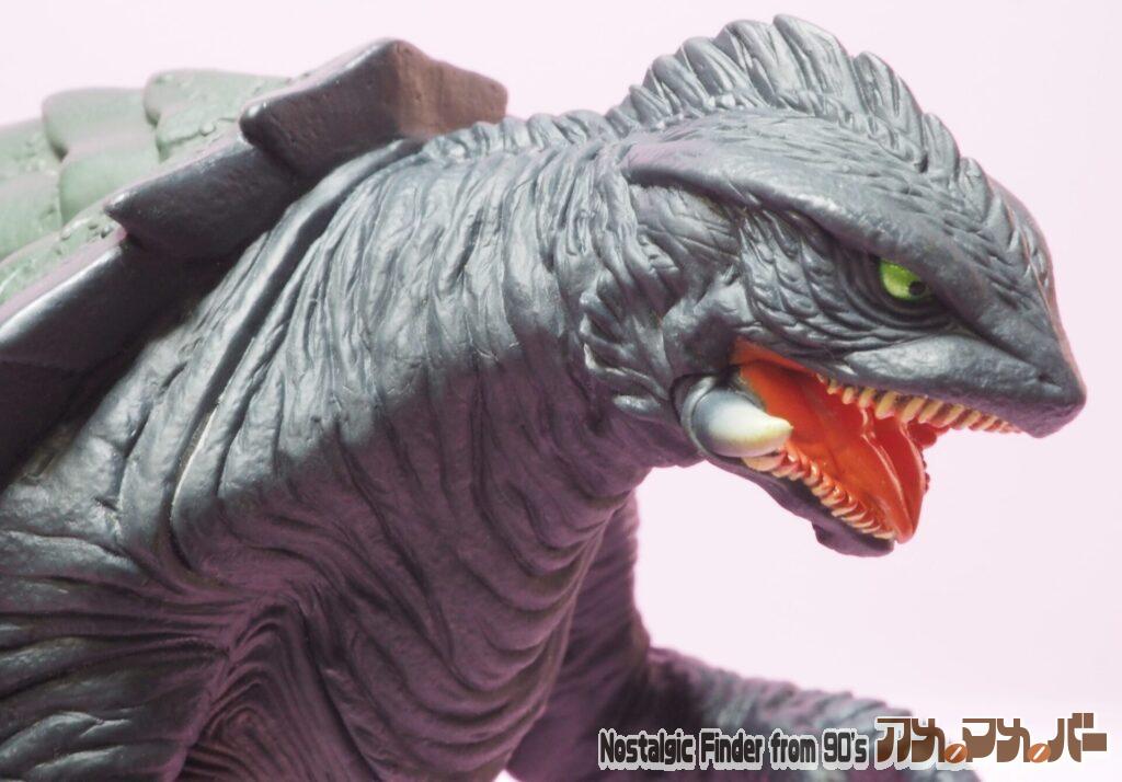 バンダイ ガメラ(1999)頭部アップ