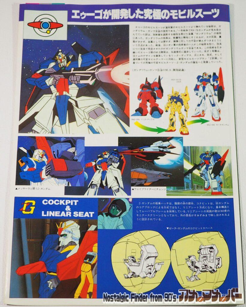旧キット 1/60 ゼータガンダム 説明書02