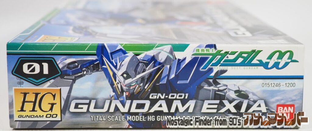 1/144 ガンダムエクシア 箱 正面