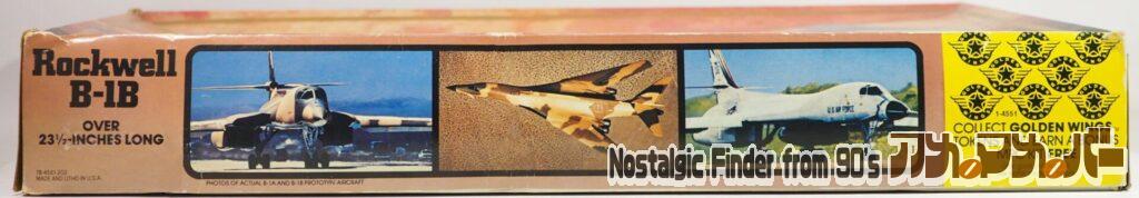 1/72 ロックウェル B-1B 箱 側面01