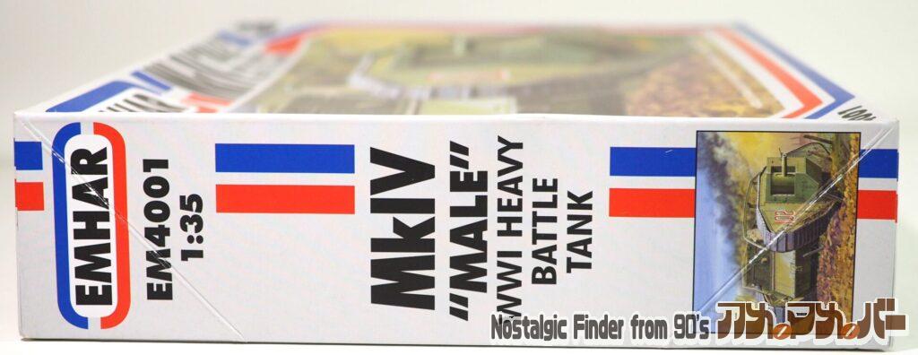 1/35 Mk IV ”MALE” 箱 正面