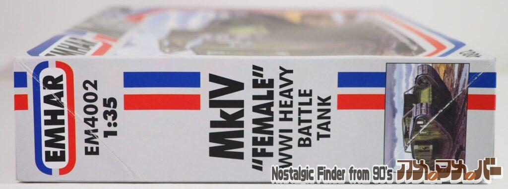 1/35 Mk IV ”FEMALE” 箱 正面