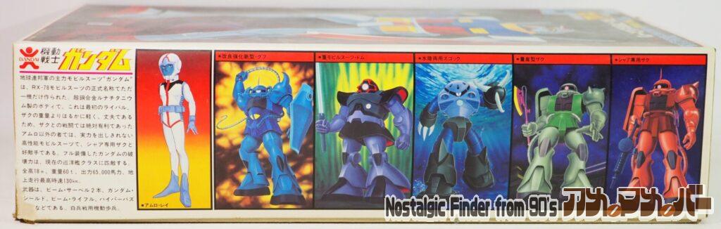 旧キット 1/60 ガンダム 箱 側面02