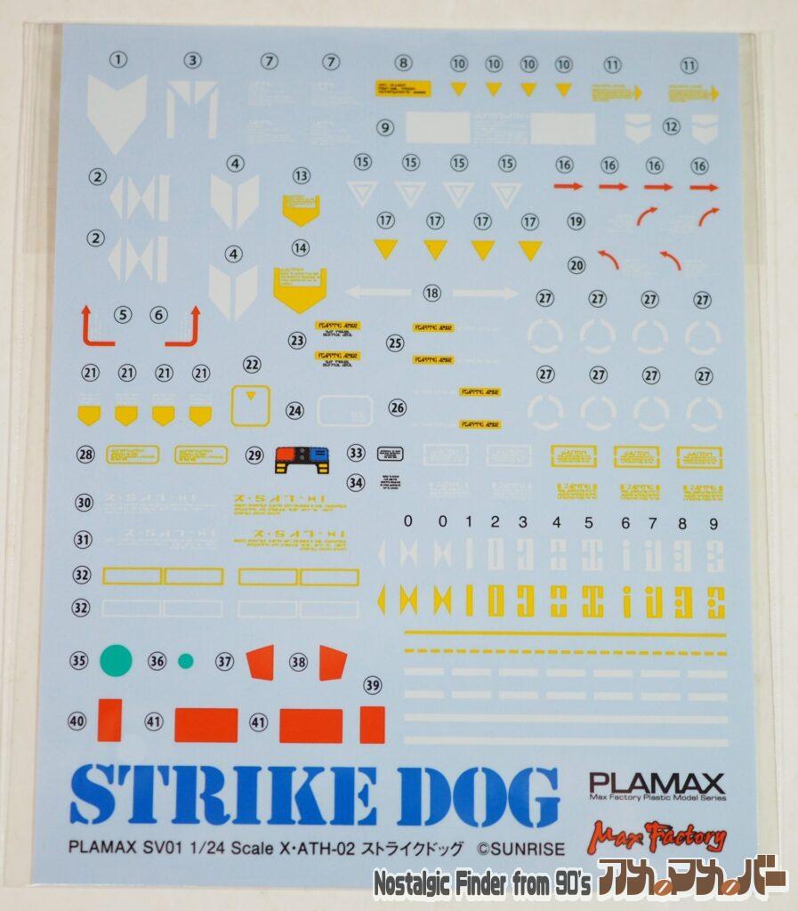 1/24 ストライクドッグ デカール