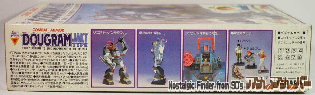 タカラ 1/48 ヤクトダグラム 箱 側面01