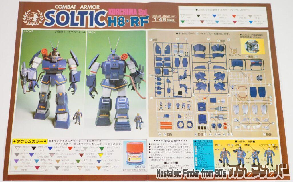 タカラ 1/48 24部隊専用 ソルティック カラーガイド03
