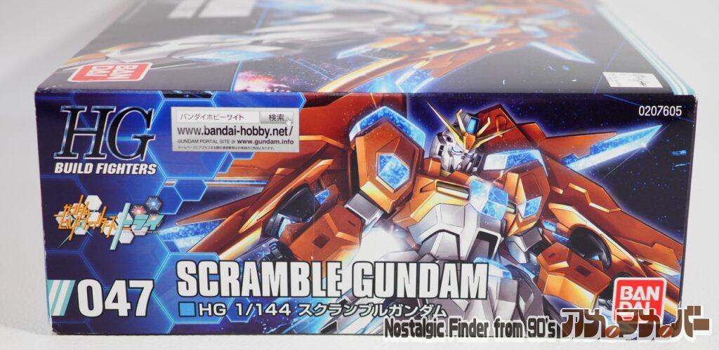 HG 1/144 スクランブルガンダム 箱 正面