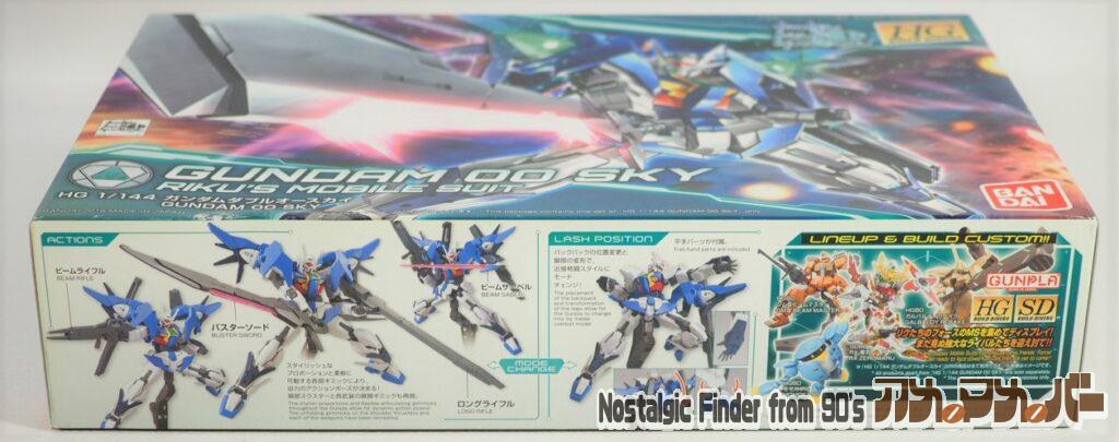 HG 1/144 ガンダムダブルオースカイ 箱 側面01