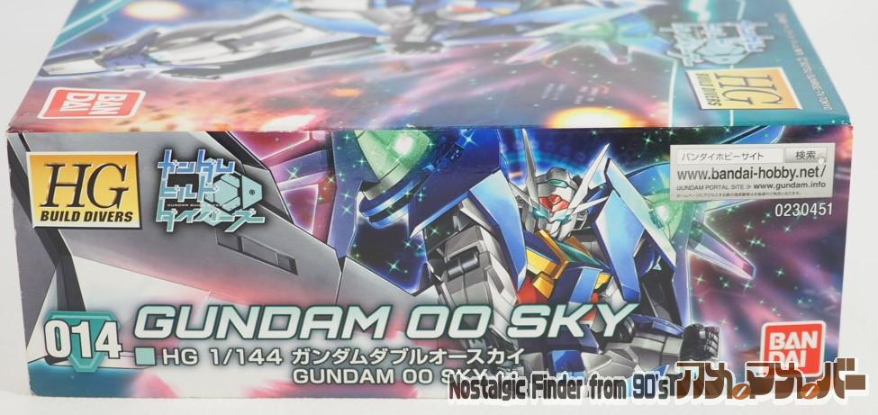HG 1/144 ガンダムダブルオースカイ 箱 正面